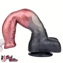 10.82in Liquid Silicone Soft Dog Knot Monster Female Male Animal Dildo