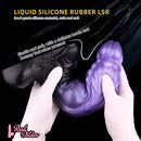 10.15in Dual Density Silicone Knot Monster Dildo G-Spot Anal Love Gift