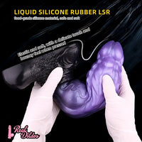 10.15in Dual Density Silicone Knot Monster Dildo G-Spot Anal Love Gift