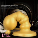 12.6in Huge Anal Beads Liquid Silicone Butt Plug Prostate Anal Dildo