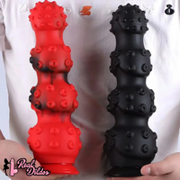 12.99in Big Giant Soft Silicone Octopus Anal Beads Butt Plug Dildo