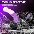 10.35in Silicone Strap-on Wearable Dildo Panty Horse Animal Hollow Design