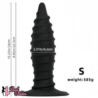 10.23in 12.2in 14.17in Extra Large Long Silicone Tip Anal Plug Dildo