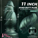 11in Fantasy Dildo Large Anal Plug With Big Knot Huge Thick Fat Anal Dildo
