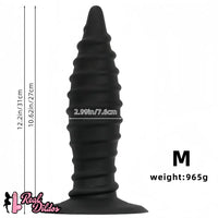 10.23in 12.2in 14.17in Extra Large Long Silicone Tip Anal Plug Dildo
