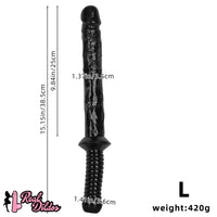 12.6in 15.15in Big PVC Sword Dildo With handle Anal Masturbator For Men