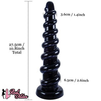 10.8in Graduated Beads PVC Women Men Large Anal Dildo Butt Plug