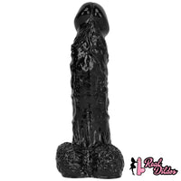 12.2in Super Big Thick Realistic Black Dildo BDSM Sex Toy For Anal Sex