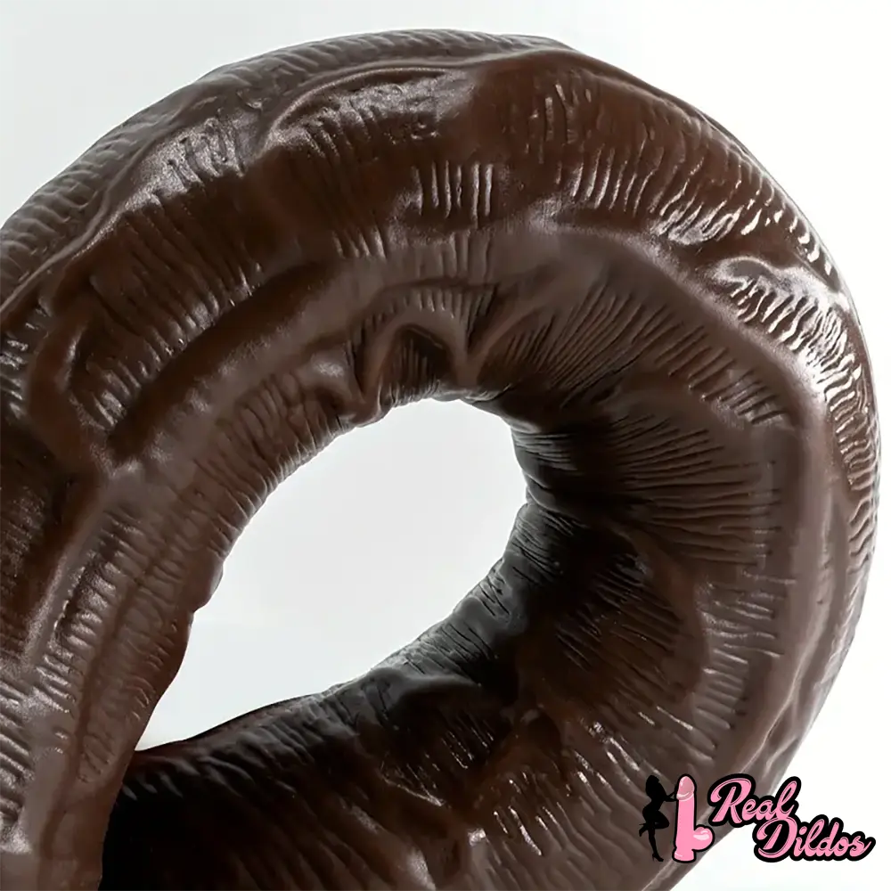 13.58in Realistic Large Long Silicone Soft Anal Dildo For Male Female