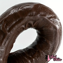 13.58in Realistic Large Long Silicone Soft Anal Dildo For Male Female
