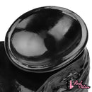 12.2in Super Big Thick Realistic Black Dildo BDSM Sex Toy For Anal Sex