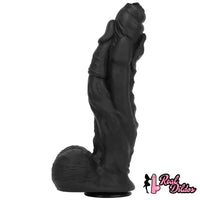 11.41in 12.6in 15in Super Big Silicone Soft Black Fantasy Love Sex Dildo