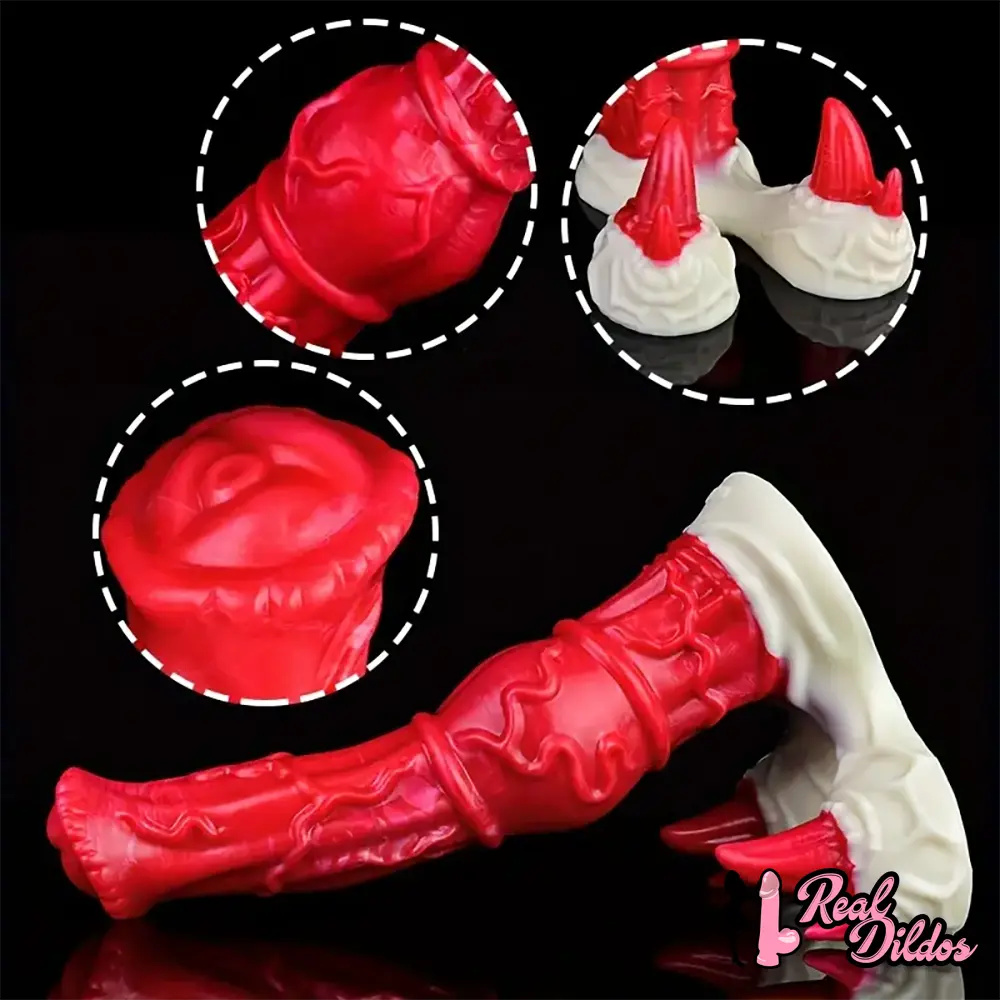 10.04in Big Animal Horse Cock Silicone Soft Cock Dildo For Anus Dilator