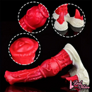 10.04in Big Animal Horse Cock Silicone Soft Cock Dildo For Anus Dilator