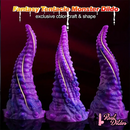 10in Big Octopus Tentacle Silicone Soft Dildo For Anal Prostate