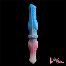 12.2in Silicone Double Ended Knot Dog Big Soft Dildo For Lesbian