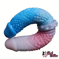 10.62in Tortoise Design Silicone Soft Large Double-headed Fantasy Dildo