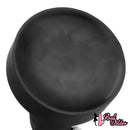 10.63in 12.6in 13.77in Silicone Big Soft Curved Black Dildo With Mushroom Head