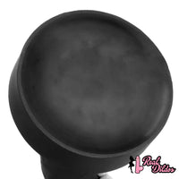 10.63in 12.6in 13.77in Silicone Big Soft Curved Black Dildo With Mushroom Head