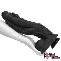 11.41in 12.6in 15in Super Big Silicone Soft Black Fantasy Love Sex Dildo