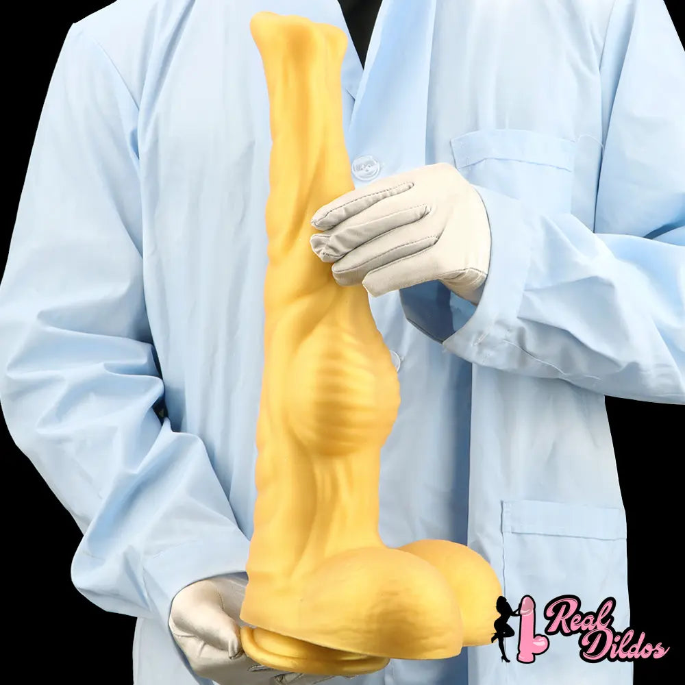 12.61in 14.17in 16in Super Huge Long Silicone Soft Horse Cock Dildo