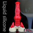 10.04in Big Animal Horse Cock Silicone Soft Cock Dildo For Anus Dilator