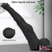 12.61in 14.17in 16in Super Huge Long Silicone Soft Horse Cock Dildo