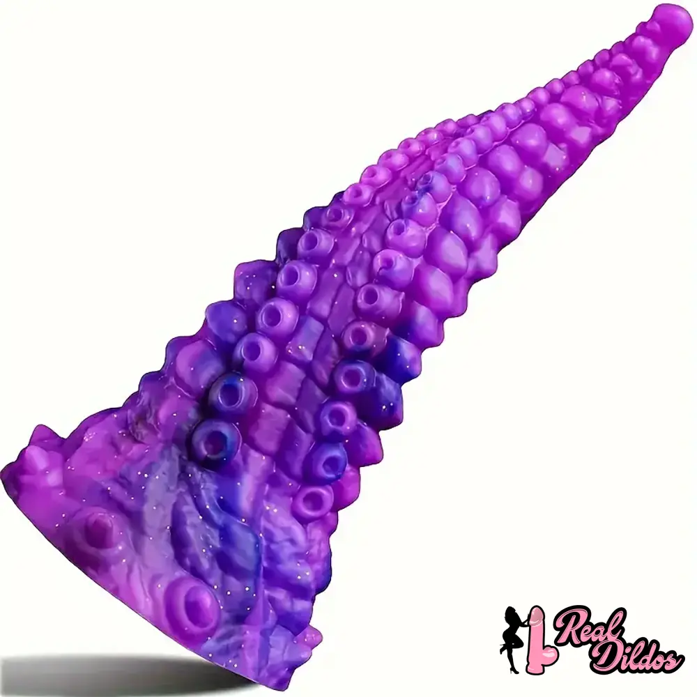 10in Big Octopus Tentacle Silicone Soft Dildo For Anal Prostate
