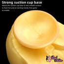 11.8in Liquid Large Soft Silicone Fantasy Thick Gold Anal Dildo