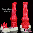 10.04in Big Animal Horse Cock Silicone Soft Cock Dildo For Anus Dilator
