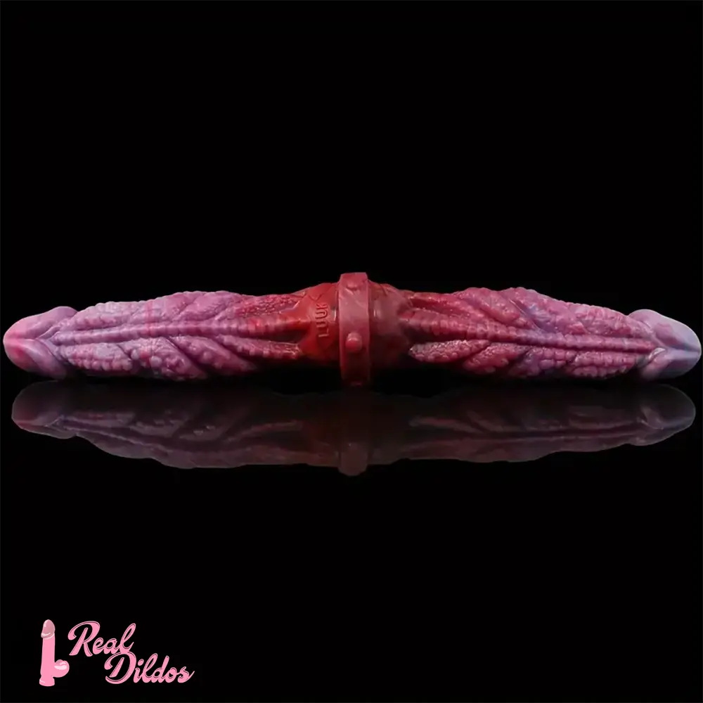 13.78in Big Long Double Sided Silicone Dragon Monster Dildo Sex Toy