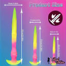 11.02in 14.56in 22.4in Silicone Soft Big Long Dildo For G-Spot Anus