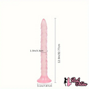 12.9in Big Spiked Long Skinny Dildo For Anus Stimulation With Sucker