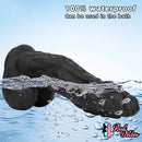 11.41in 12.6in 15in Super Big Silicone Soft Black Fantasy Love Sex Dildo