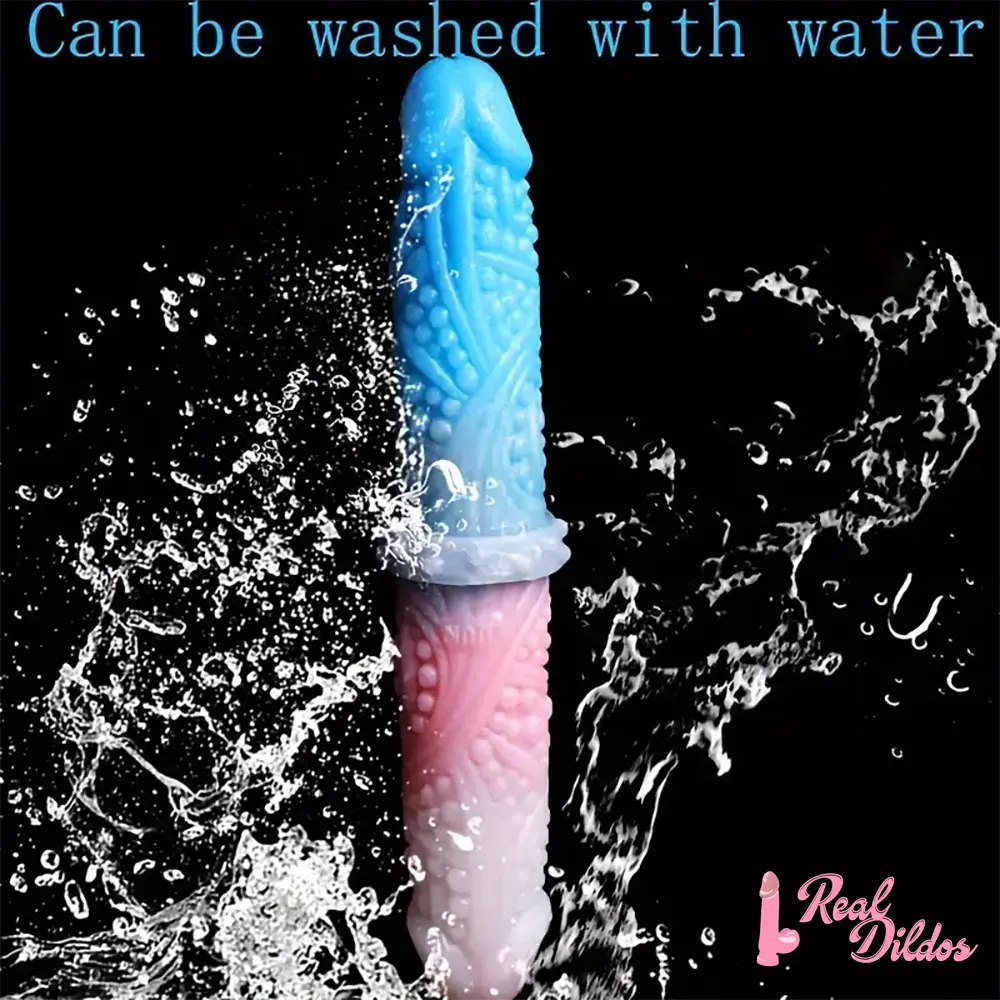 10.62in Tortoise Design Silicone Soft Large Double-headed Fantasy Dildo