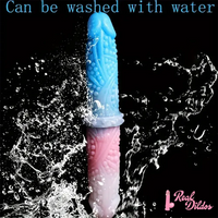10.62in Tortoise Design Silicone Soft Large Double-headed Fantasy Dildo