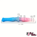 12.2in Silicone Double Ended Knot Dog Big Soft Dildo For Lesbian