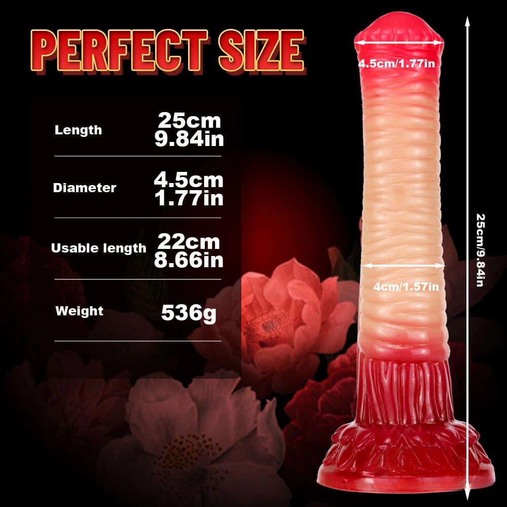Realistic Makeup Odd Fantasy Ombre Dildo For Women Orgasm
