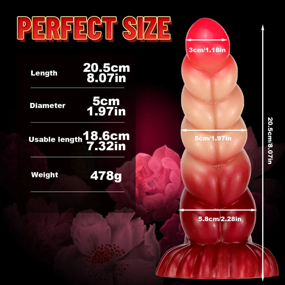 Realistic Makeup Odd Fantasy Ombre Dildo For Women Orgasm