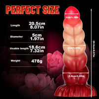 Realistic Makeup Odd Fantasy Ombre Dildo For Women Orgasm