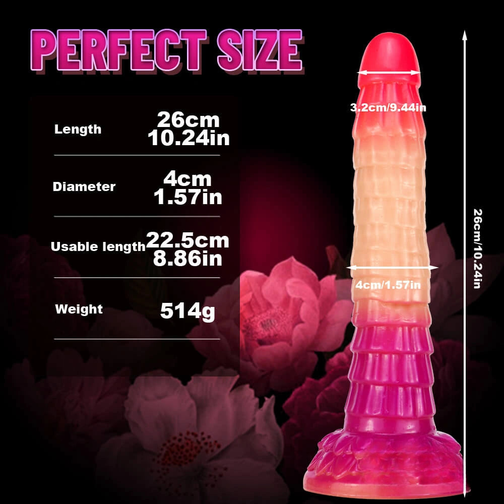 Realistic Makeup Odd Fantasy Ombre Dildo For Women Orgasm