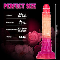 Realistic Makeup Odd Fantasy Ombre Dildo For Women Orgasm