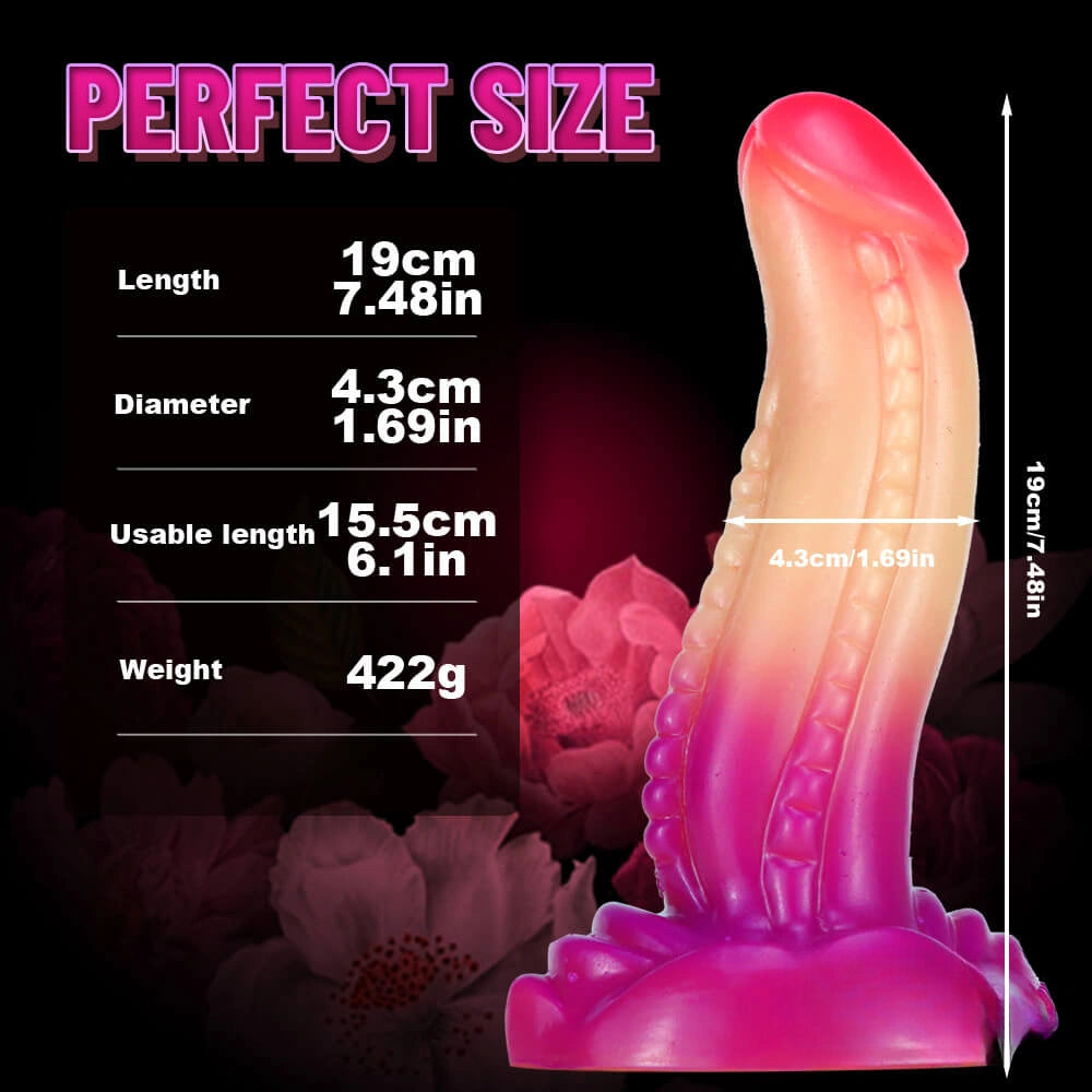 Realistic Makeup Odd Fantasy Ombre Dildo For Women Orgasm