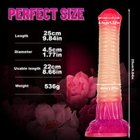 Realistic Makeup Odd Fantasy Ombre Dildo For Women Orgasm