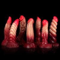 Realistic Makeup Odd Fantasy Ombre Dildo For Women Orgasm