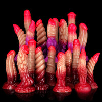 Realistic Makeup Odd Fantasy Ombre Dildo For Women Orgasm