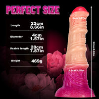 Realistic Makeup Odd Fantasy Ombre Dildo For Women Orgasm