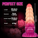 Realistic Makeup Odd Fantasy Ombre Dildo For Women Orgasm