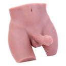 Realistic Male Torso Sex Toy With 5.5inch Flexible Dildo