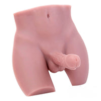 Realistic Male Torso Sex Toy With 5.5inch Flexible Dildo